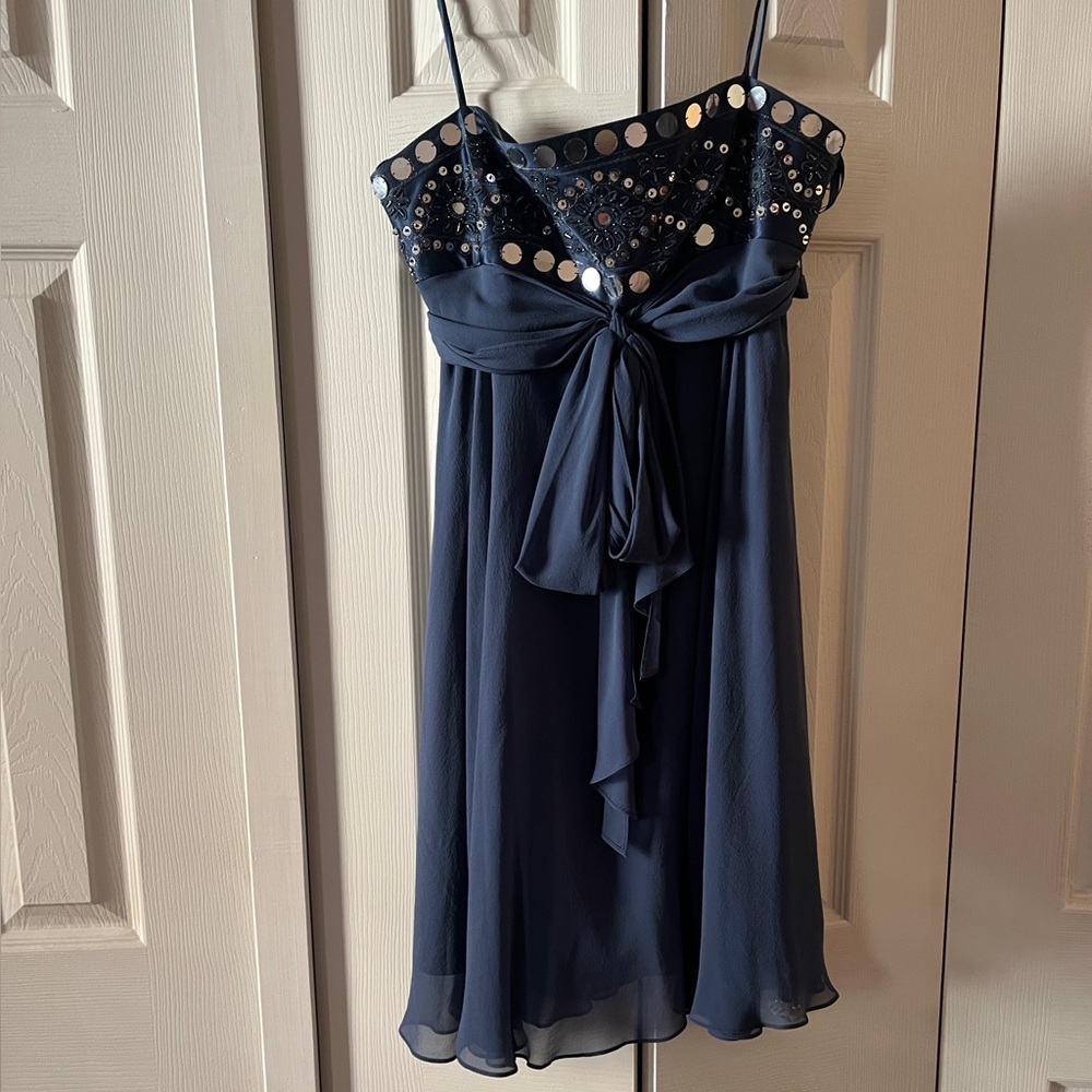 BCBG embroidered Mini dress